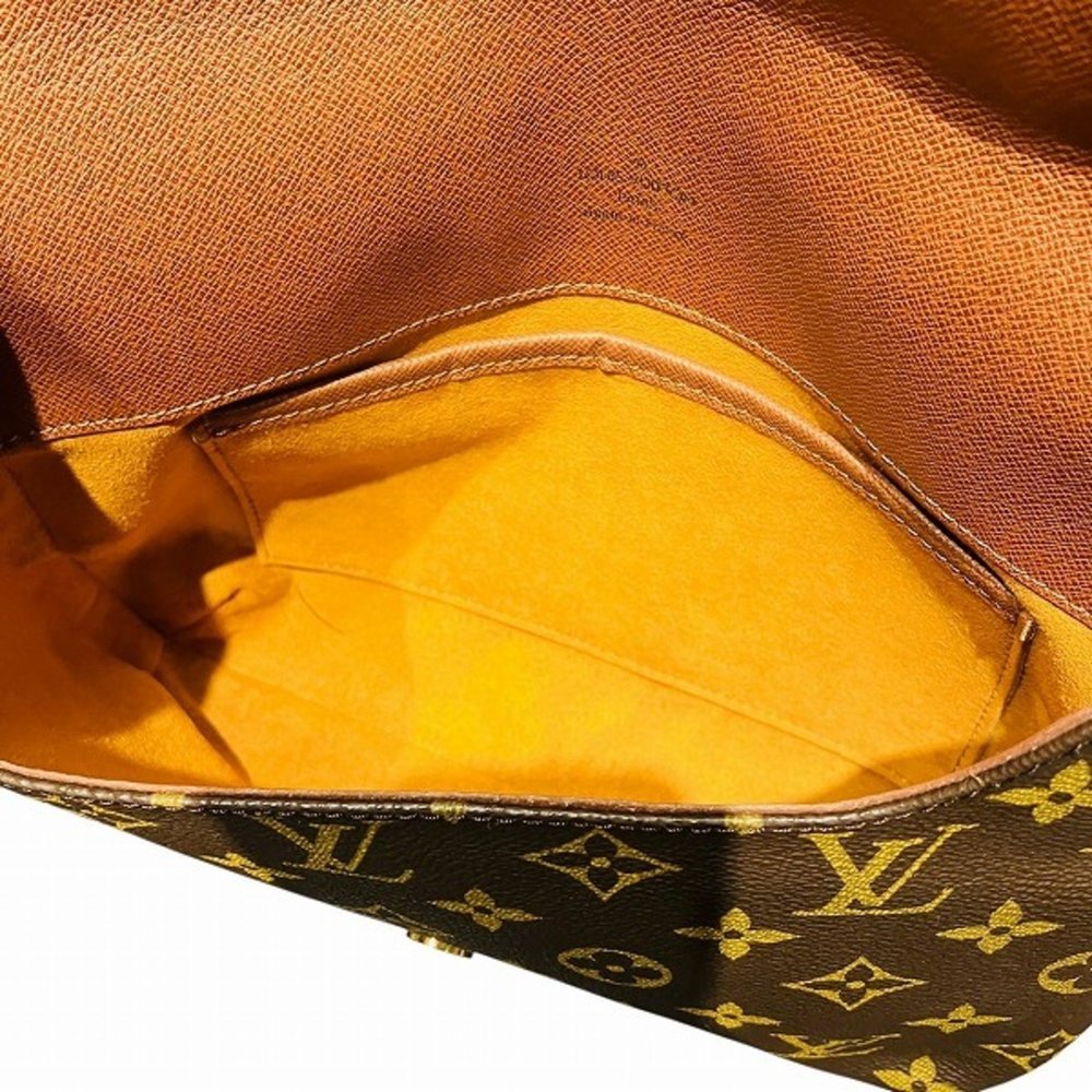 LOUIS VUITTON Brown Monogram Shoulder Bag - Picture 6 of 9